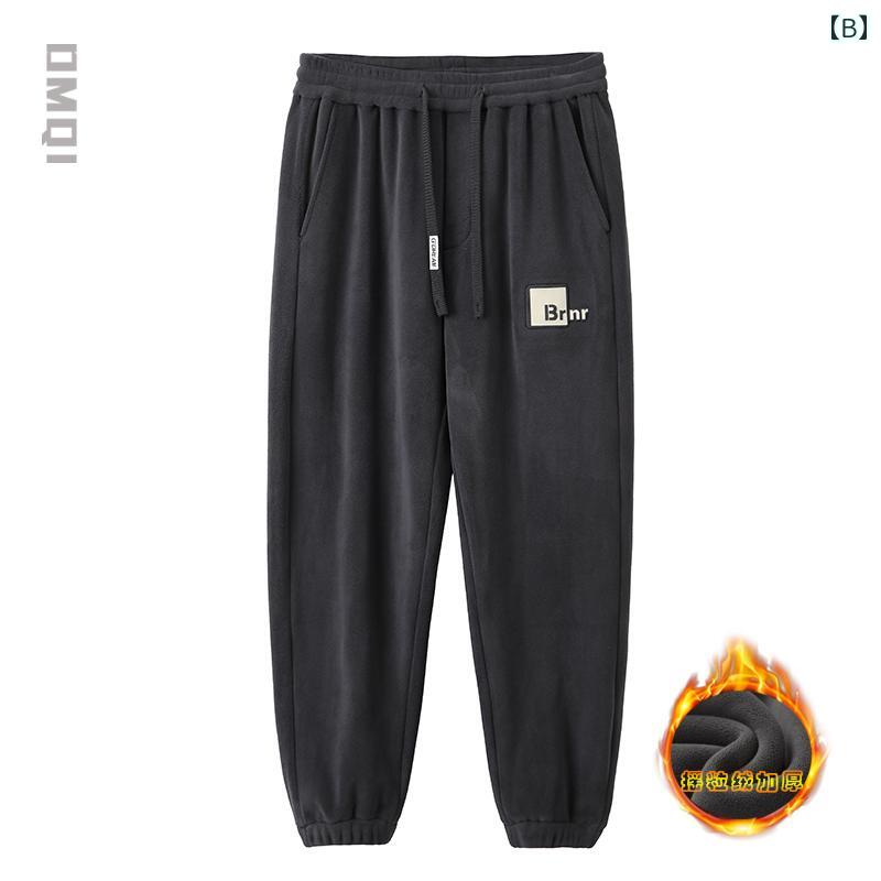 メンズ パンツ 動きやい アメリカン スウェットパンツ シンプル カジュアル スポーティ おしゃれ 普段使い メンズ ファッション 大きめサイズ 秋冬