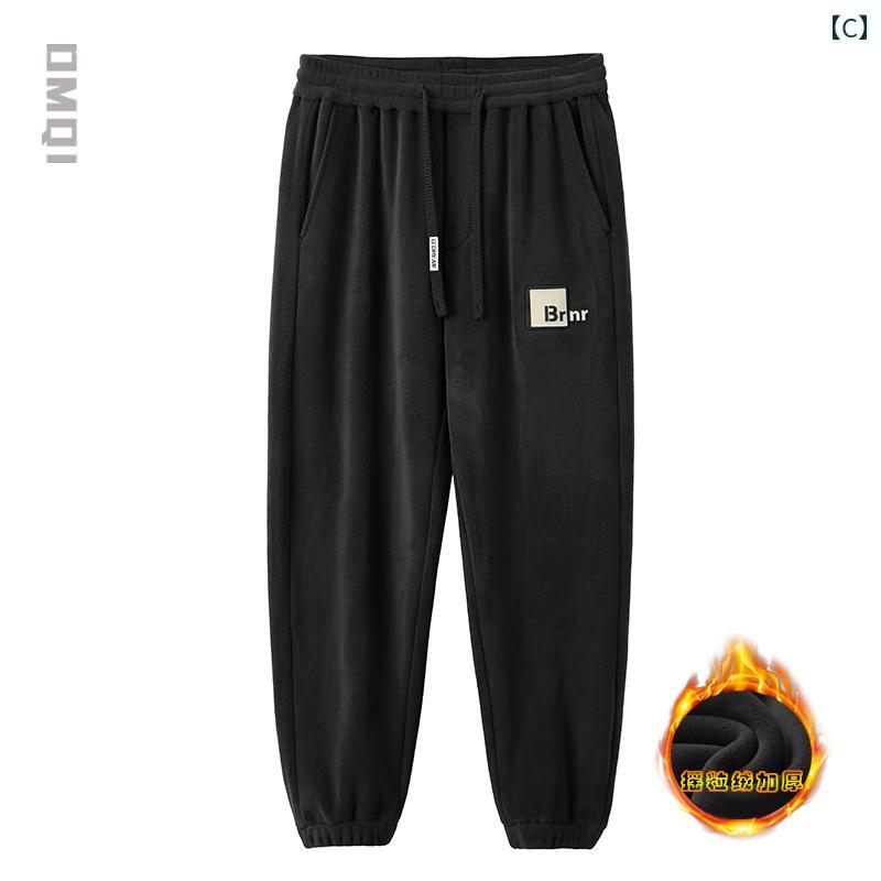 メンズ パンツ 動きやい アメリカン スウェットパンツ シンプル カジュアル スポーティ おしゃれ 普段使い メンズ ファッション 大きめサイズ 秋冬