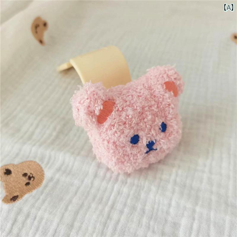 カーシート フック 車 韓国 ぬいぐるみ かわいい クマ 車 フック シート インテリア 車 収納 ラック アニマル 動物 モチーフ