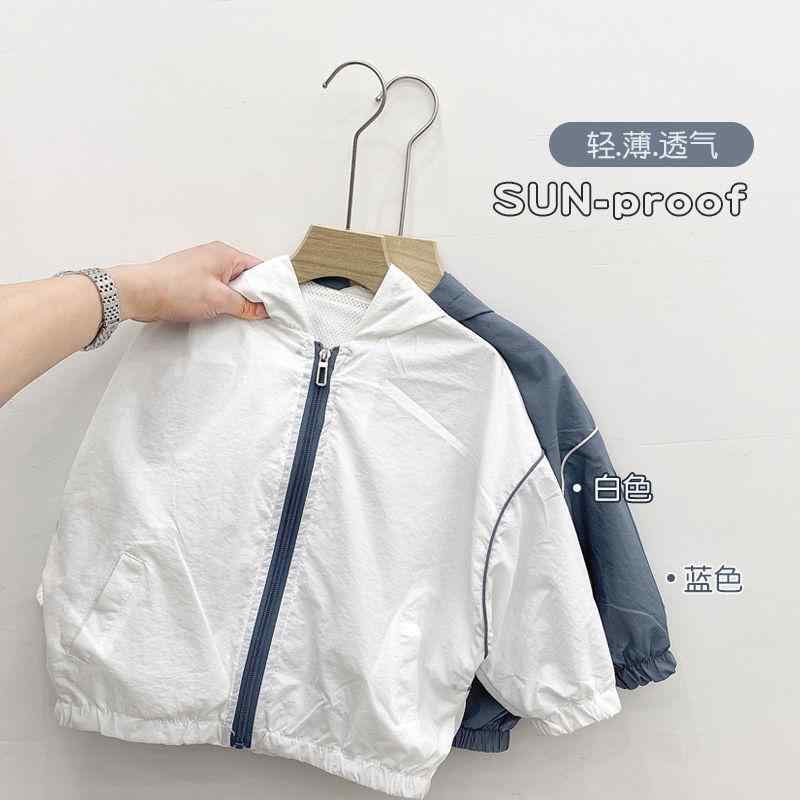コート 夏 ベビー 用 男の子用 蚊 よけ 服 子供用 日焼け防止 服 男の子用 日焼け防止 服 用 薄型 通気性 快適 服