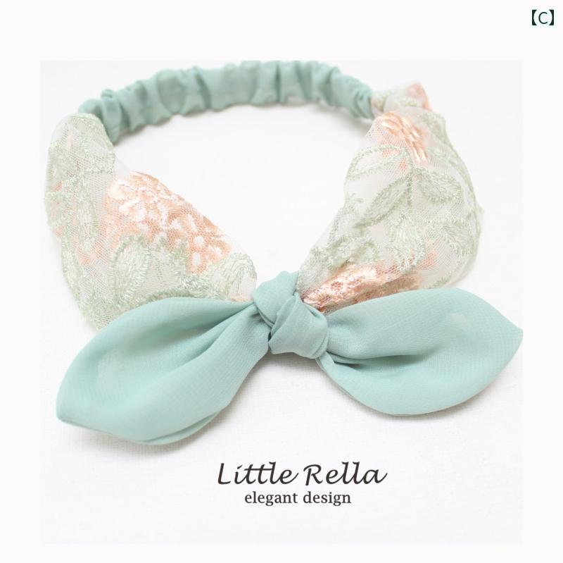 ベビー ヘアバンド リボン ヘッドバンド かわいい フォト撮影 おかけ ウサギ 耳 通気性 レース キュート おしゃれ 赤ちゃん