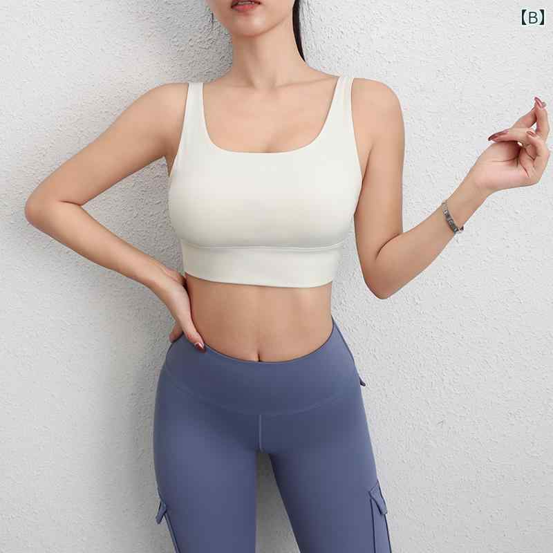 セキュアデポのスポーツブラ 胸パッド レディース ランニング 耐衝撃 フィットネス ブラ セクシー 美しい ベスト トップス ヨガウェア 吸汗 美背中 通気性 速乾 フルカップ オールシーズン 高サポート｜アングル3