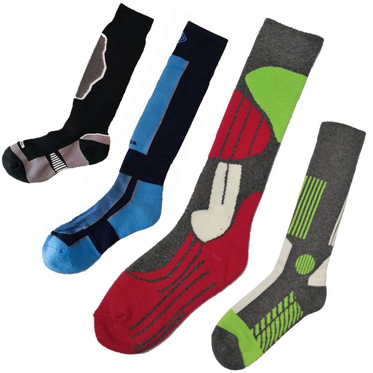 靴下 ソックス スキー スキー スノボー スポーツ アウトドア メンズ レディース ユニセックス 屋外 ロング ハイチューブ 登山 ハイキング 速乾 暖かい 通気性