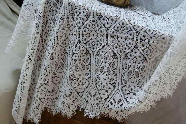 生地 布 レース メッシュ 刺繍 手芸 クラフト 裁縫材料 服 DIY ドレス 衣装制作 洋裁 素材 クロス