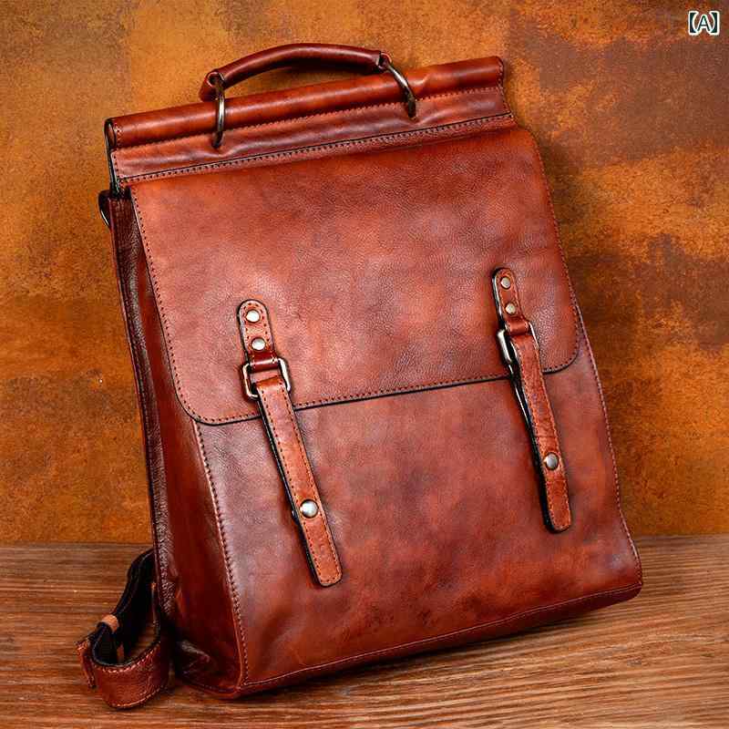 バッグ メンズ レディース リュック カジュアル 多 トラベルバッグ レトロ 防水 レジャー 旅行