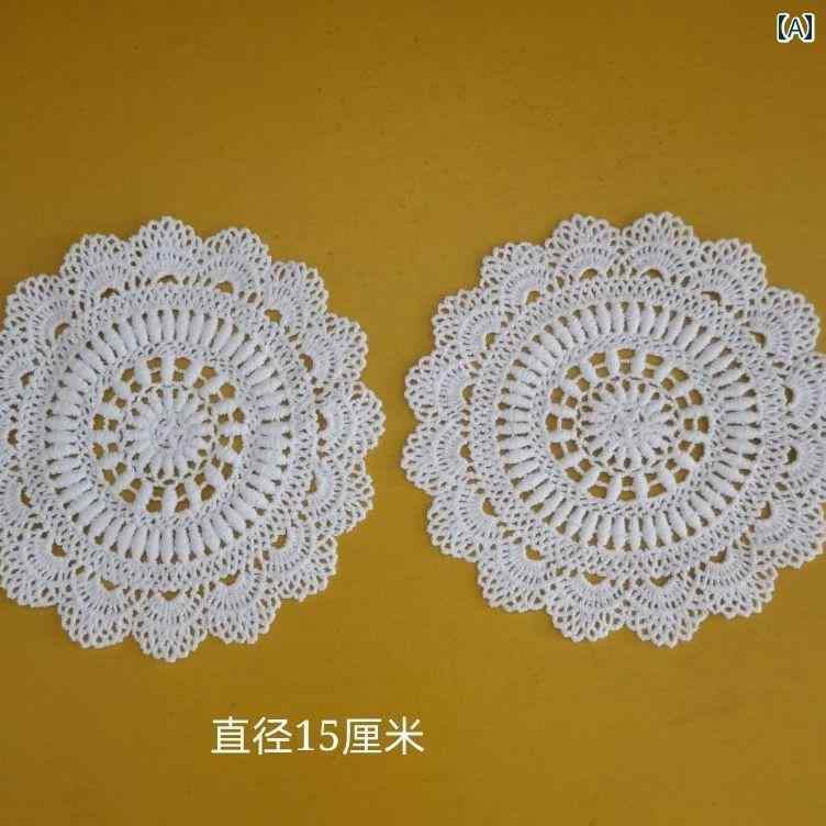 テーブルクロス テーット テーブルセンター レース テーブル フラグ デスク トップ 装飾 マット 花瓶敷..