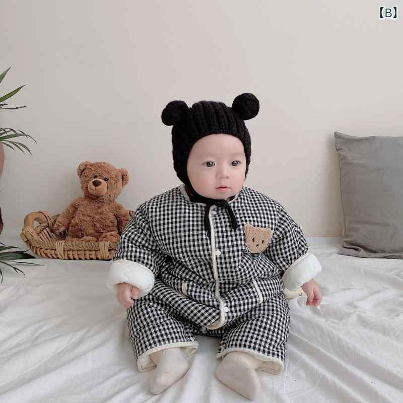 カバーオール シンプル カジュアル かわいい ベビー 赤ちゃん キッズ 乳幼児 子供 ...