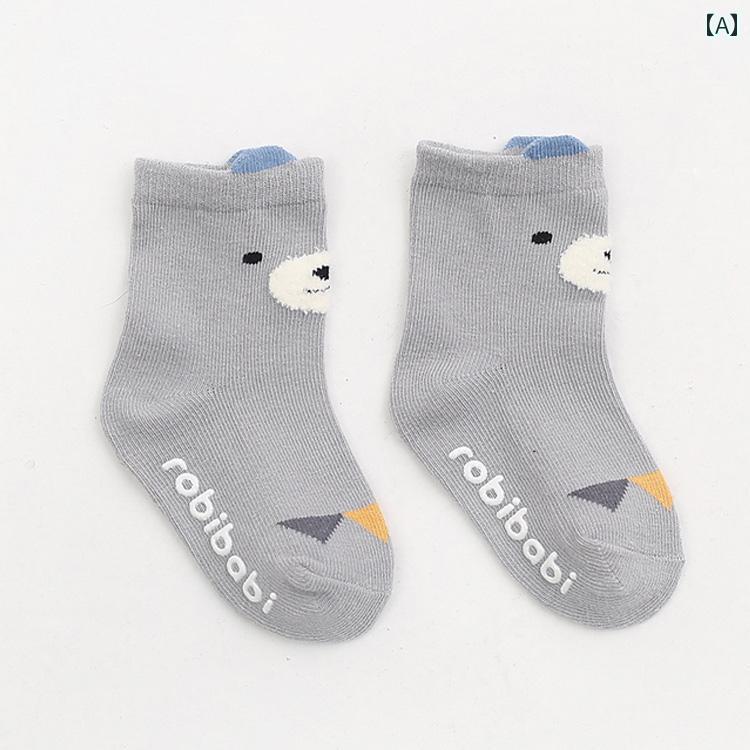 乳児 幼児 新生児用 ソックス 0 綿 かわいい 1 春秋冬 3 新生児 6 ベビー 滑り止め ソックス 12ヶ月