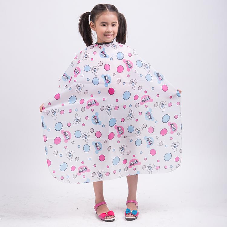 ヘアカットクロス エン スタイリング 防水 キッズ 理容 理髪 サロン 静電気防止 ヘアケア 美容 子供