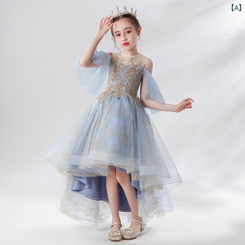 キッズ 子供服 女の子 フェアリー ドレス かわいい おしゃれ 韓国 着やい プリンセス お祝い セレモニー 式典 祝賀 撮影 発表会 パーティー イベント 結婚式 フラワーガール パフォーマンス コスチューム 衣装 アイテム