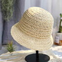 麦わら帽子 ストローハット 帽子 ハット 日焼け防止 ワイド レジャー トラベル 旅行 ビーチ サンシェード 通気性 メッシュ 日よけ アウトドア レディース