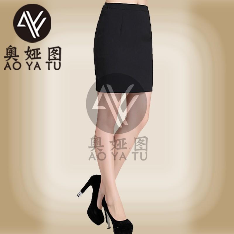 レディース スカート ワークスカート 裏地 スリット 受付 ビジネス 作業着 スリムフィット 夏