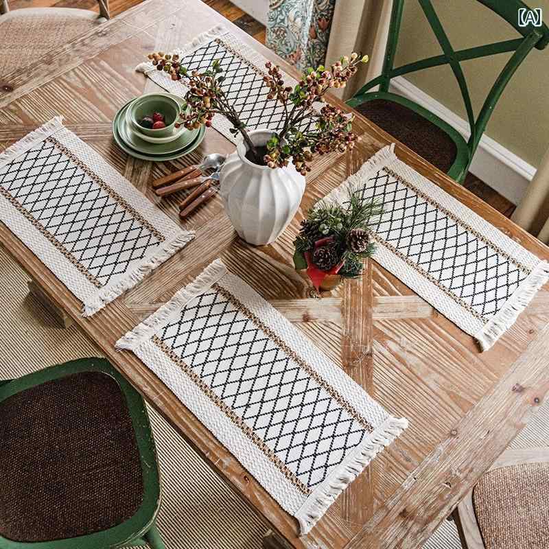 ランチョンマット プレースマット おしゃれ テーブルナプキン テーット 食事 カトラリー 防水 断熱 エ..