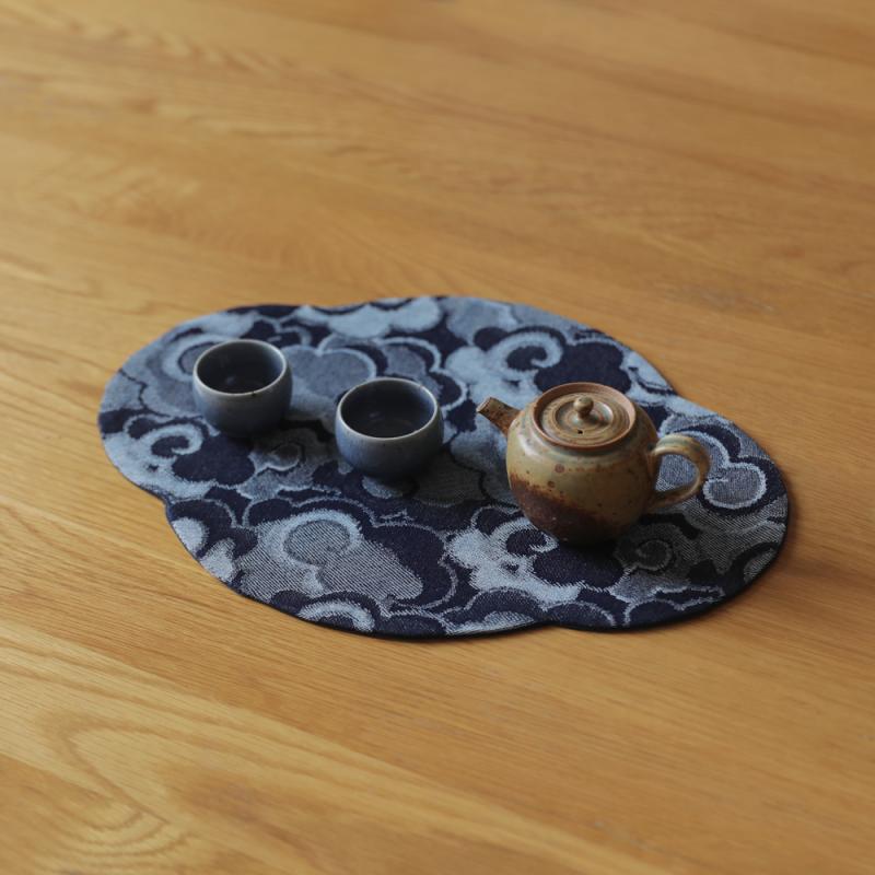 ティーマット インテリア テーブルクロス ランチョンマット 卓上 ケース 雑貨 茶道具 装飾品 配膳品 テ..