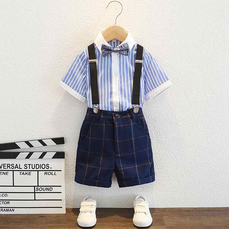 キッズ 男の子 セレモニー おしゃれ着 スモールスーツ 半袖 ストライプスーツ 学芸会 衣装 幼稚園 公演 衣装 入園式 入学式 卒園式 卒業式 結婚式