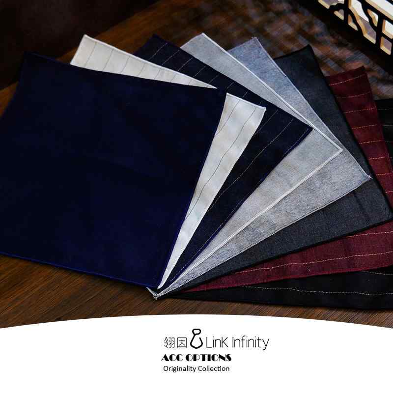 樂天商城 - メンズ カジュアル フォーマル シンプル ストライプ チェスト スカーフ 和装 カレッジ 無地 スーツ スクエア スカーフ