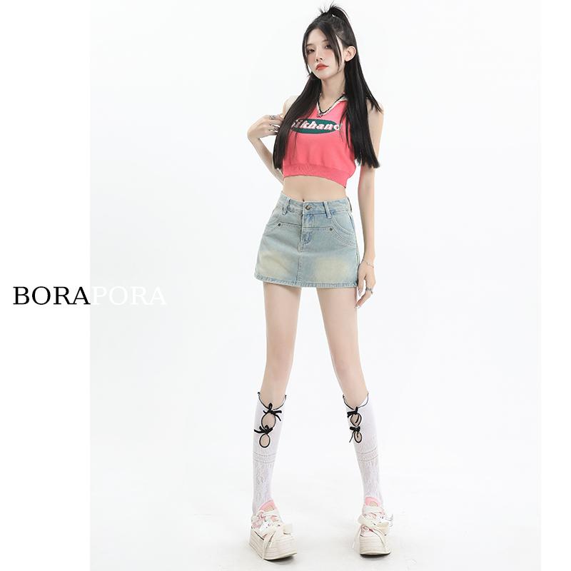 スカート パンツ スカート デニムパンツ レディース レトロ デニムスカート 女性 夏 ハイウエスト ガールズ 小さい a ライン ヒップ ハグ ショート