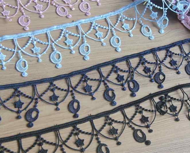 Other - 洋裁 生地 布 レース メッシュ 刺繍 手芸 クラフト 裁縫材料 服 DIY ドレス 衣装作 装飾 素材 クロス