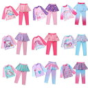 子供 水着 女の子 セパレート ユニコーン マーメイド 長袖 水着 小 中 大 フェイクスカート ロング プルオーバー プリント