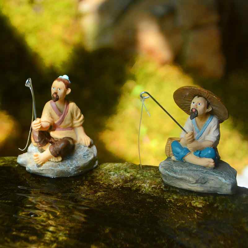 置物 ガーデニング オーナメント 室内装飾 ディスプレイ インテリア 小物 普段使い生活 レトロ さわやか 釣り 風景