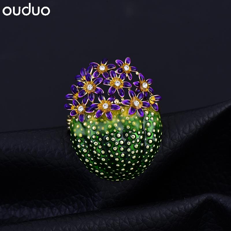 ジャケット レディース ブローチ おしゃれ 入学式 ハイエンド ブローチ ファッション サボテン コサー..