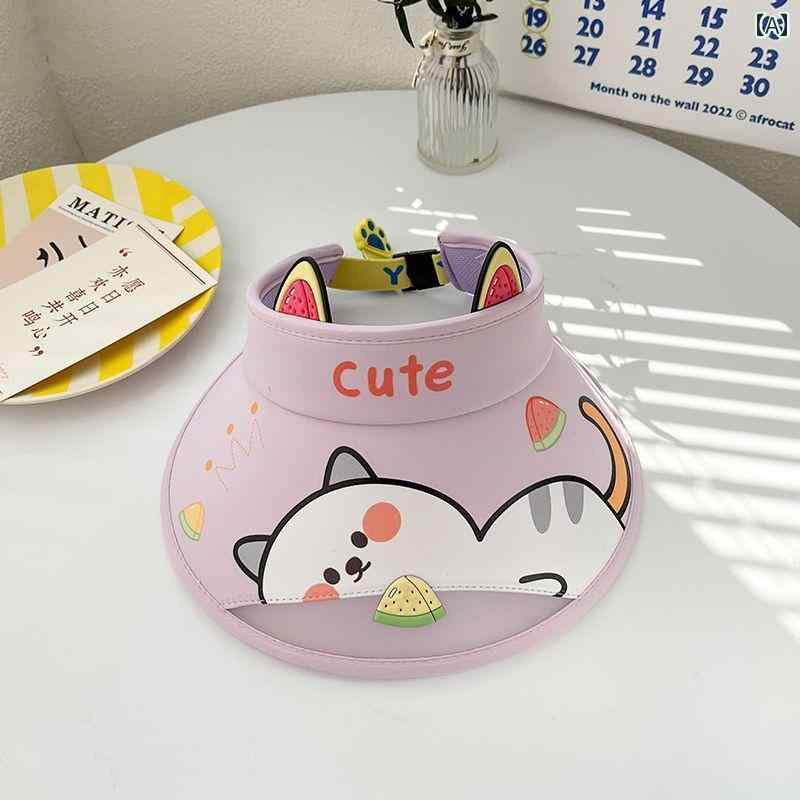 子供 キッズ 女の子 男の子 ファッション 日除け 日焼け防止 サンシェード クール 夏 夏 かわいい 帽子
