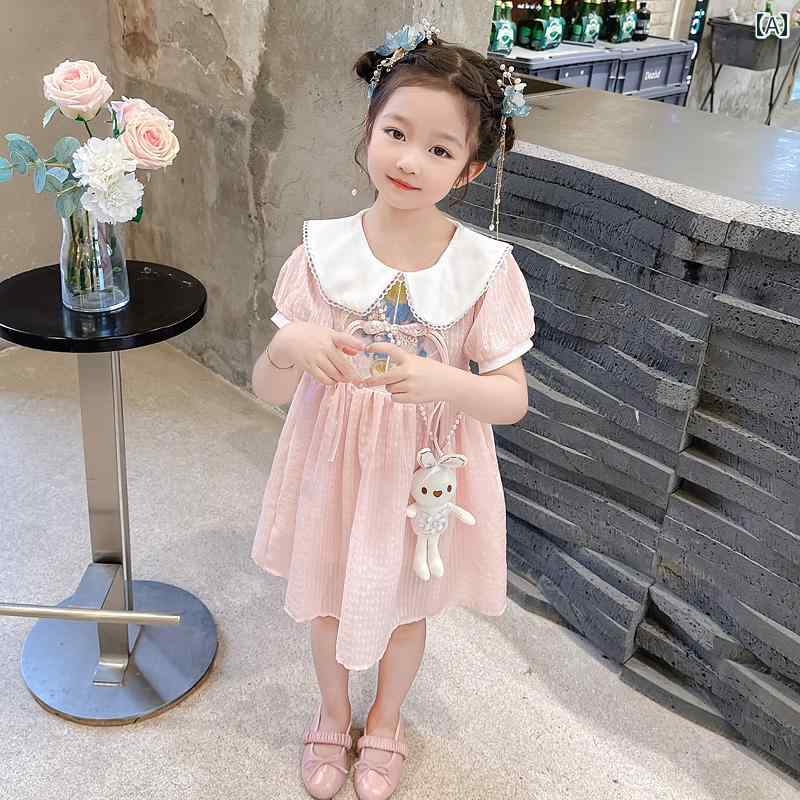 아이 옷 귀여운 여름 옷 소년 민족 의상 자매 링크 코데 코스프레 사진 촬영 한복 키즈 댄스 옷 아이 퍼포먼스 옷 복고풍 토끼 리틀 프린세스 옷 여름