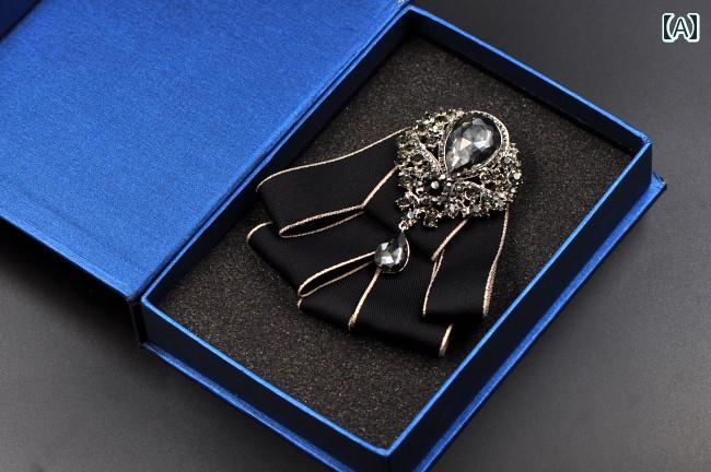 メンズ ネクタイ おしゃれ 蝶 新郎 結婚式 ラトーン ウェディングドレス 襟花 司会者 ナイトクラブ ポ..