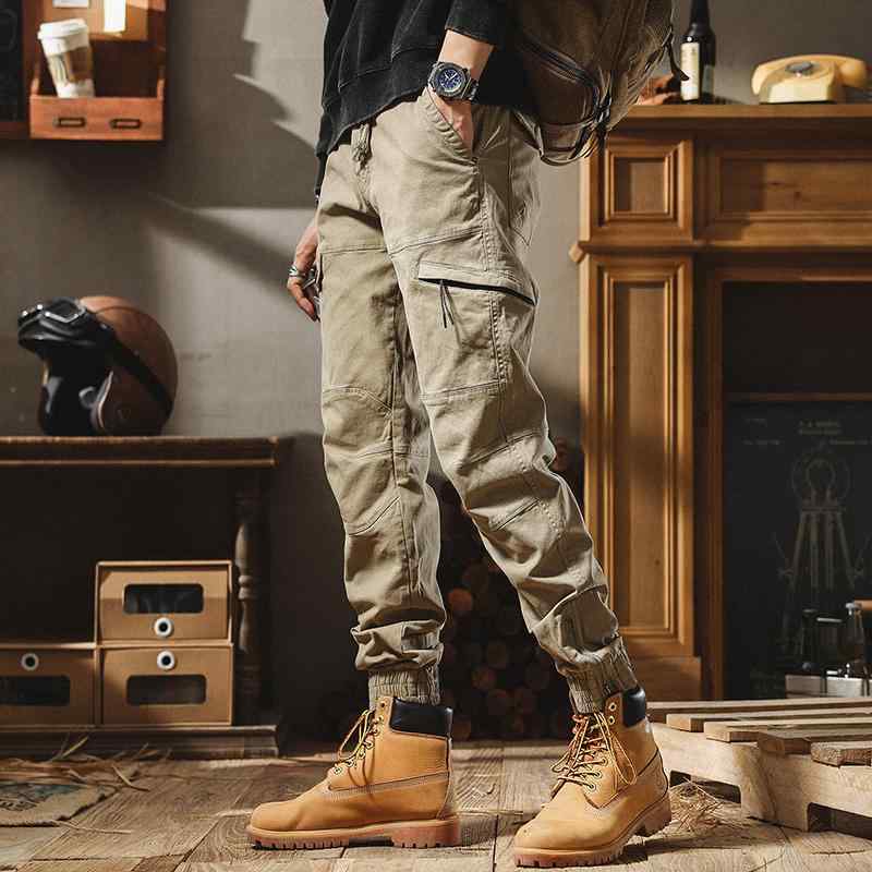 パンツ メンズ 男性用 アメカジ ワークパンツ 作業 ズボン アウトドア 夏用 薄手 快適 綿 レギンス 男性用 アウトドア スポーツ ロング