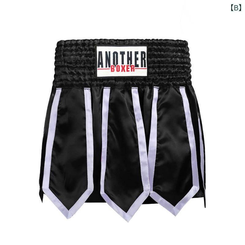 ムエタイ ショーツ ボクシング パンツ メンズ レディース 大人 子供 格闘技 パフォーマンス トレーニング 服