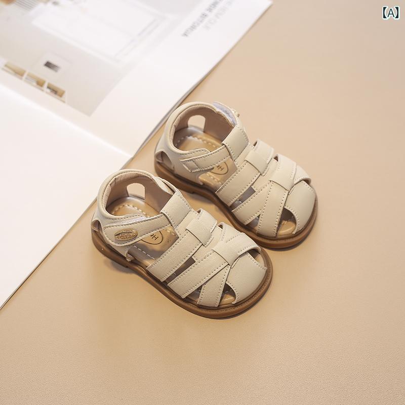 ベビー キッズ シューズ 夏 サンダル ローマン 赤ちゃん 夏 通気性 プリンセス シューズ 滑りにくい ソフトソール 幼児 靴 子供