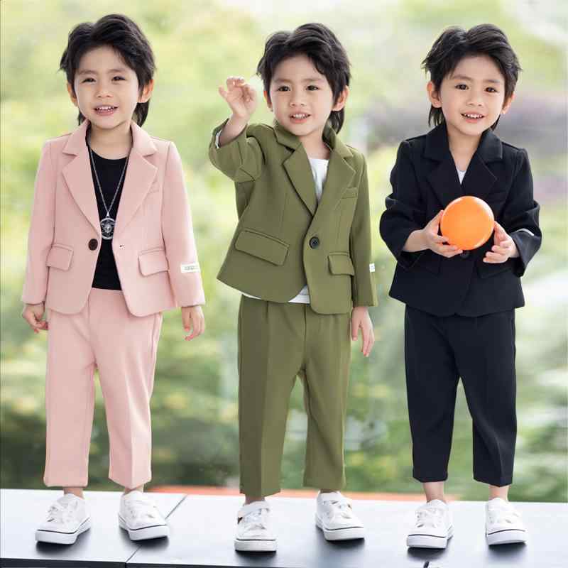 キッズ 男の子 セレモニースーツ フォーマル おしゃれ着 子供 スーツ 春秋 おしゃれ 韓国 子供 カジュアル スーツ