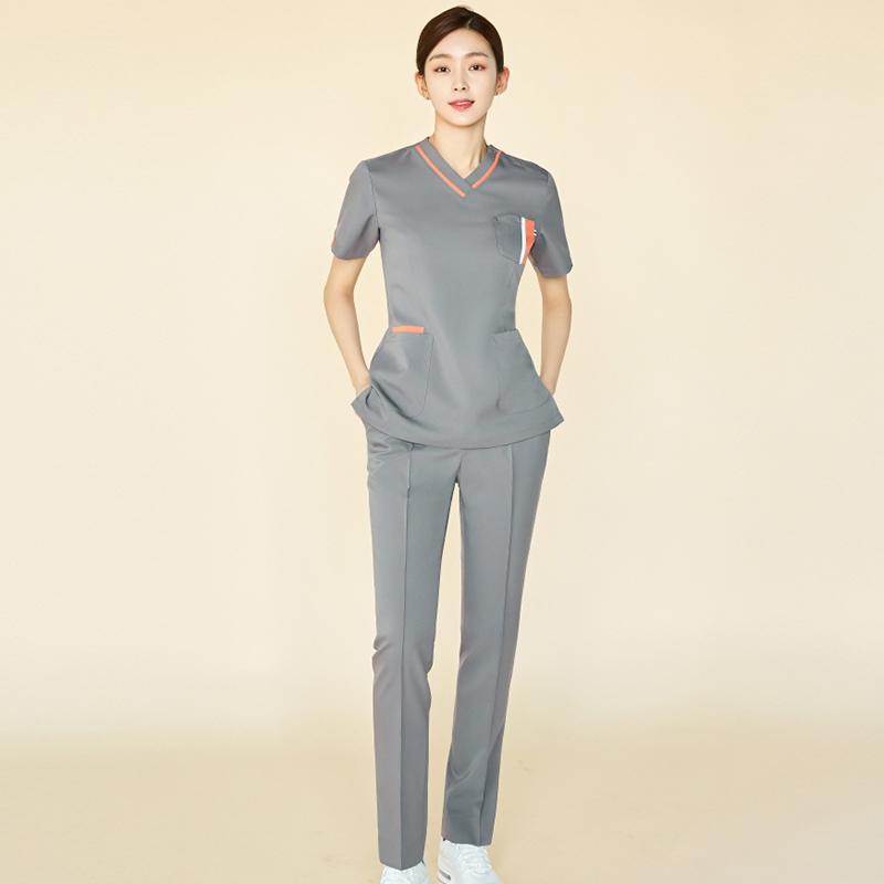 介護 リハビリ ユニフォーム 制服 韓国 医療 美容 技術者 セット 歯科 医院 ペット 病院 メンズ レディース ペット シンプル おしゃれ 大きめサイズ