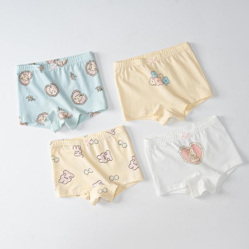 キッズ 下着 ボクサーパンツ ブリーフ 柄物 通気性 小学生 暖かい ショーツ インナー カジュアル かわいい キッズ ベビー 衣料品 子供 女の子