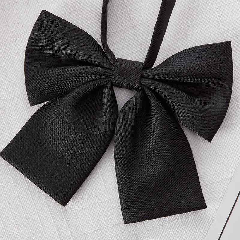 リボン ネクタイ レディース おしゃれ かわいい 制服 学生 学校 カレッジ ファッション シンプル 韓国 レディース 襟 花 ストリーマー 写真 メンズ ポリエステル