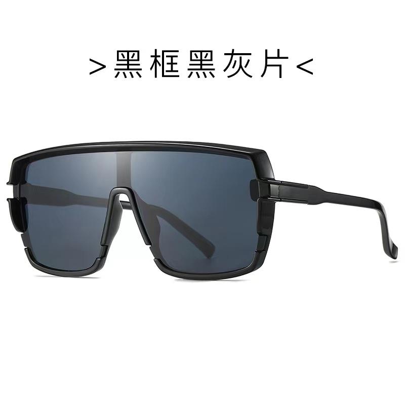 楽天セキュアデポサングラス おしゃれ ユニーク アメリカ 特大 フレーム メンズ レディース メガネ ワンピース サングラス ゴーグル ファッション クロスボーダー モダン ユニセックス