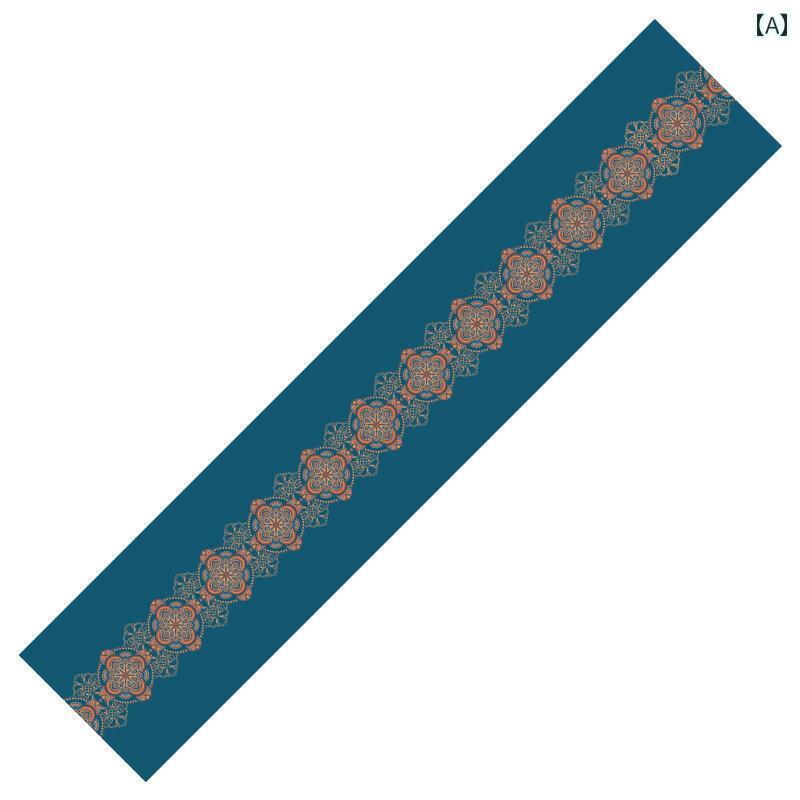 テーブル ランナー エキゾチック 蝶 柄 中国風 テーブル 防水 瞑想 テーブル ティーテーブル ダイニングテーブル コーヒーテーブル ロング テーブルクロス