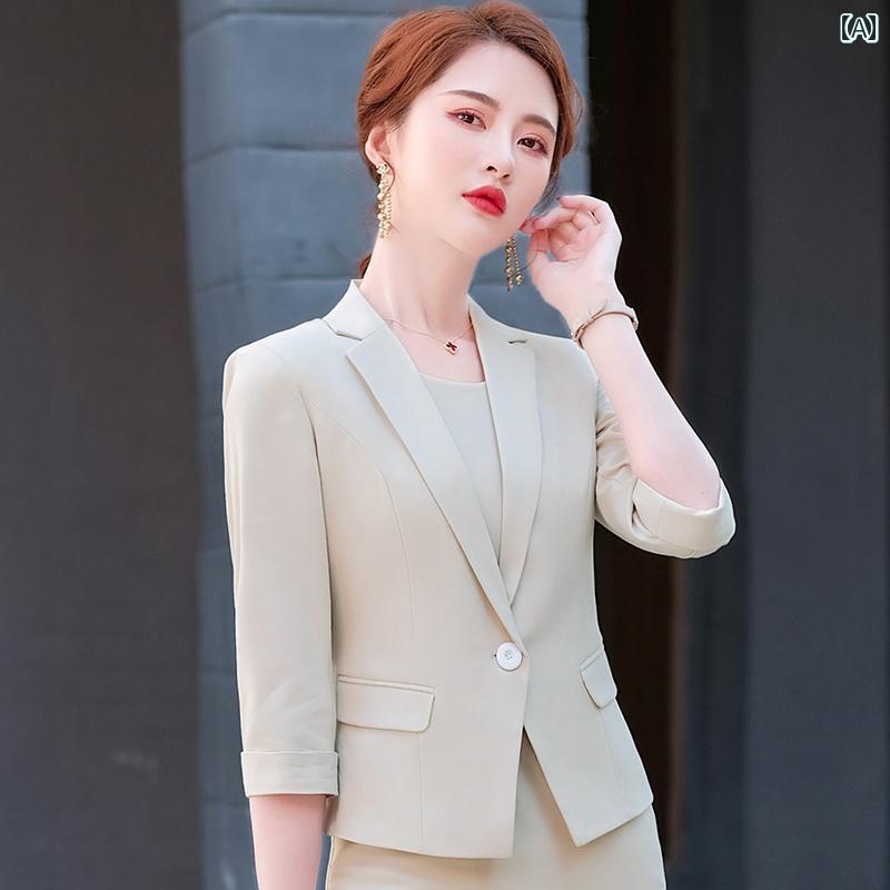 レディース ジャケット ワンピース カジュアル シンプル オフィス ビジネス ブリティッシュ レディース 結婚式 二次会 パーティー 参観日 卒業式 入園式 入学式 卒園式 春