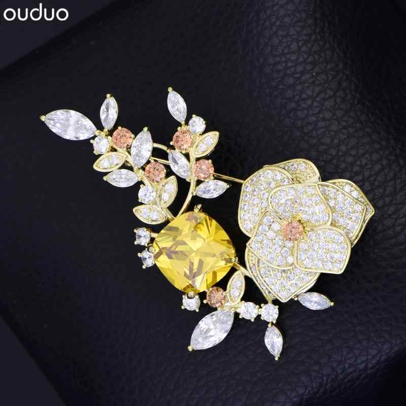 コート レディース ブローチ おしゃれ 立体 椿 花 ファッション ピン バックル バッジ コサージュ 入学式 卒業式