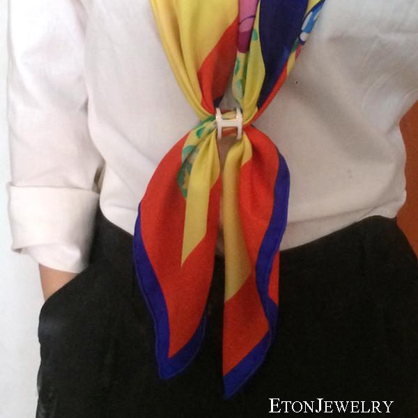 スカーフ リング おしゃれ レディース ファッション アクセサリー オールシーズン スカーフ 結び目 固..