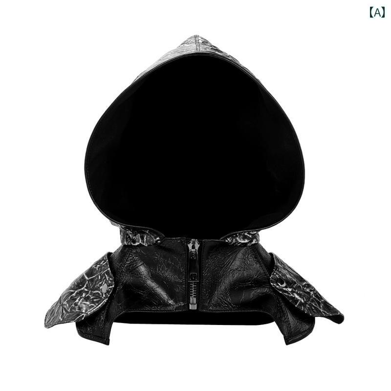 アクセサリー マスク アメリカ パンク ハロウィン プリーツ マント 中世 コスプレ ヘッド ギア ペスト くちばし 帽子