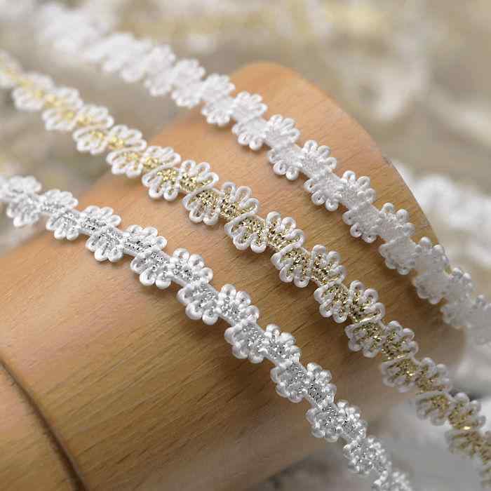 ゴム ストレッチ バンド 花 モチーフ レース アクセサリー 素材 DIY 材料 ヘアアクセ 装飾 ベビー キッ..