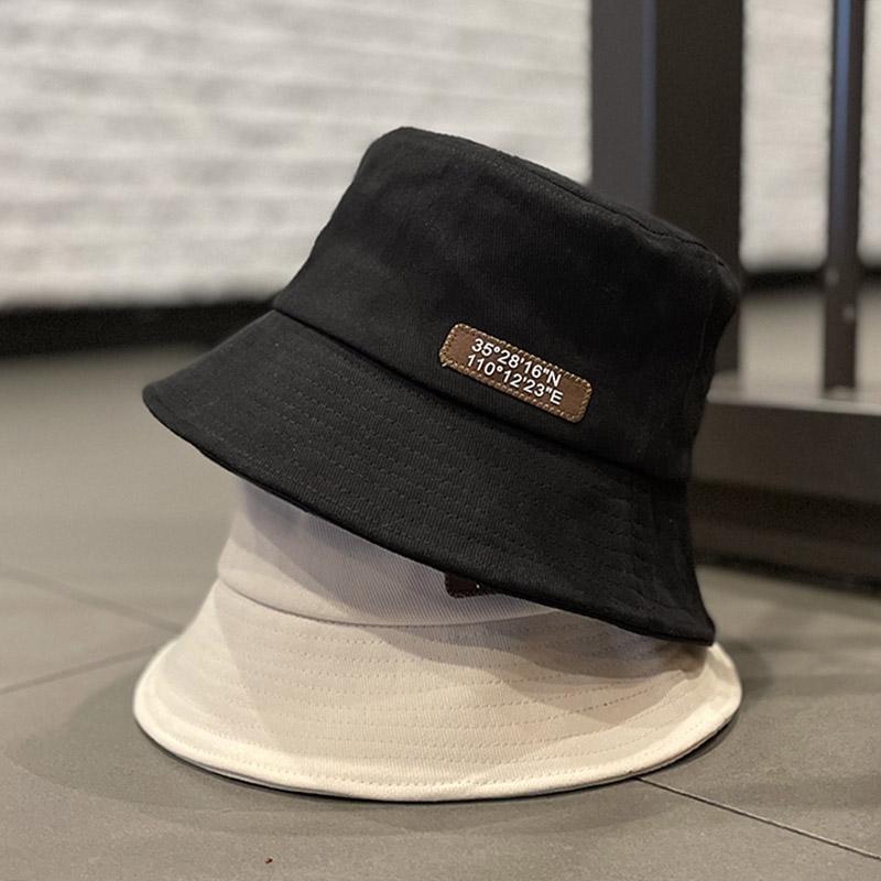 帽子 韓国 レディース フィッシャーマンハット 秋冬 つば広 フラットトップ バケットハット