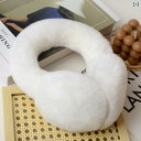 イヤーマフ 防寒 耳あて 冬 暖かい リアル ウサギ 韓国 ぬいぐるみ 耳袋 学生 折りたたみ式