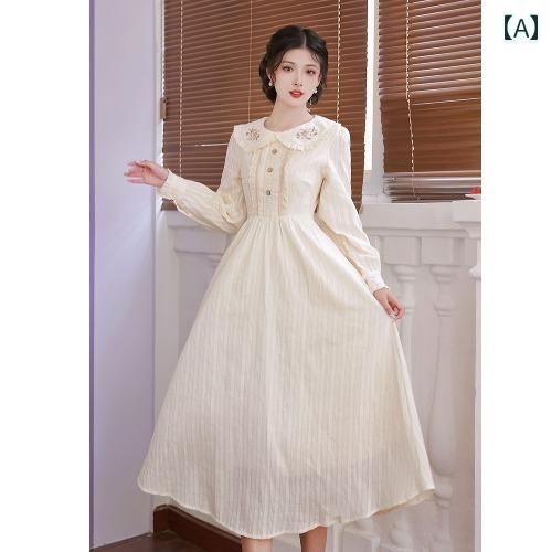 フレンチ ワンピース 大人 上品 シンプル 華やか きれいめ レトロ モダン パーティ セレモニー レディース ファッション