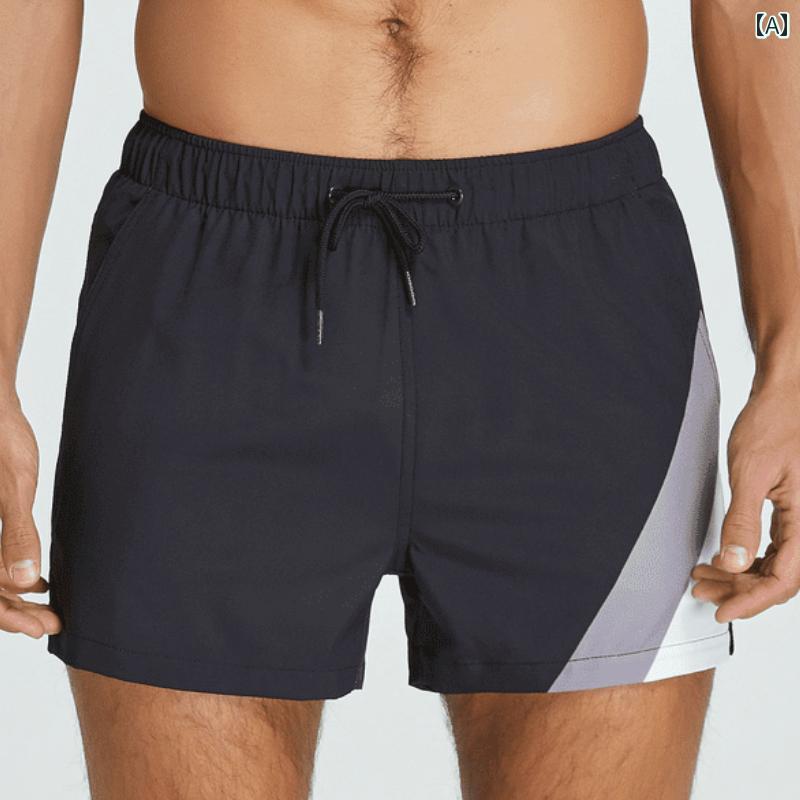 メンズ パンツ スポーツ マッスル サマー フィットネス ランニング レースアップ ショーツ 冷感 涼しい 通気性 速乾 薄手