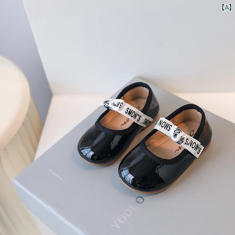 ベビー キッズ シューズ ソフトレザー フォーマル エレガント ソフトソール 滑りにくい セレモニー プリンセス 春夏 通気性 韓国 女の子 革靴 幼児 靴