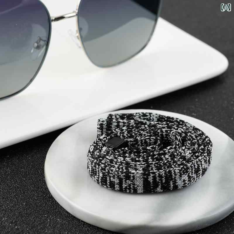 メガネ ストラップ メガネチェーン サングラスチェーン 調整可能 おしゃれ カジュアル 個性 落下 紛失..