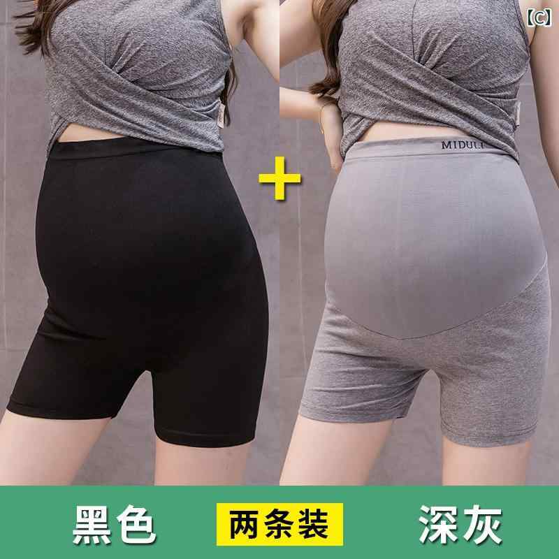 セキュアデポのパンツ 妊娠中 露出 防ぐ マタニティ 安全 レギンス ヨガ ショーツ スーツ 妊婦用 夏 春 衣類｜アングル3