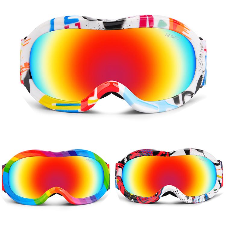 スキー スノボー ゴーグル ウィンター品 スポーツウェア キッズ ジュニア スキー ゴーグル メガネ 二重..